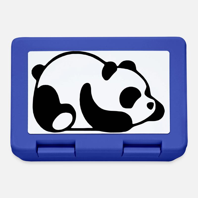 BÉBÉ PANDA - Boîte à goûter - bleu royal