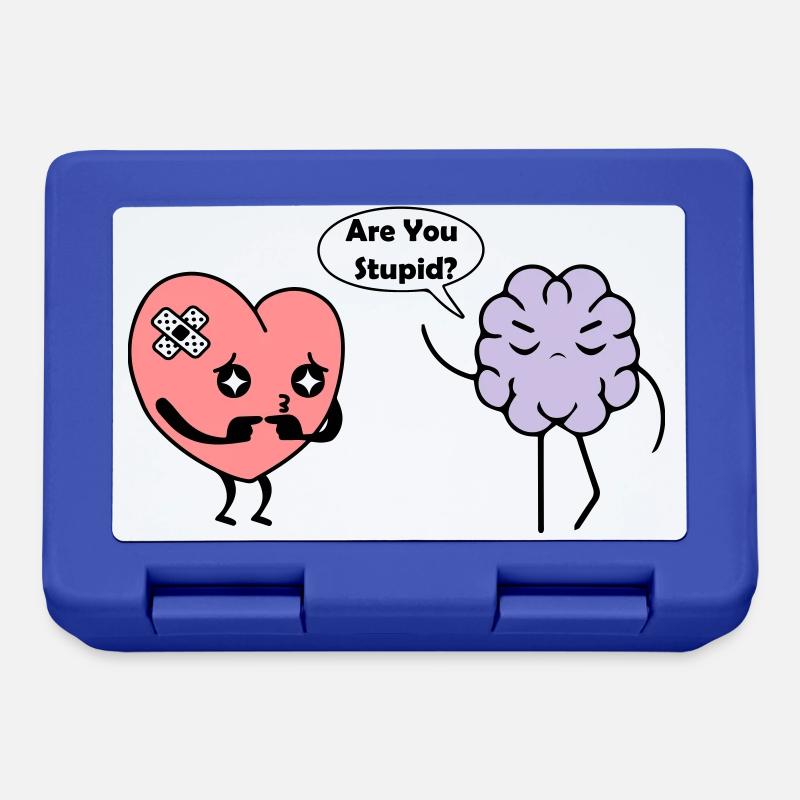 Learn Heart - Lunchbox - royal blue