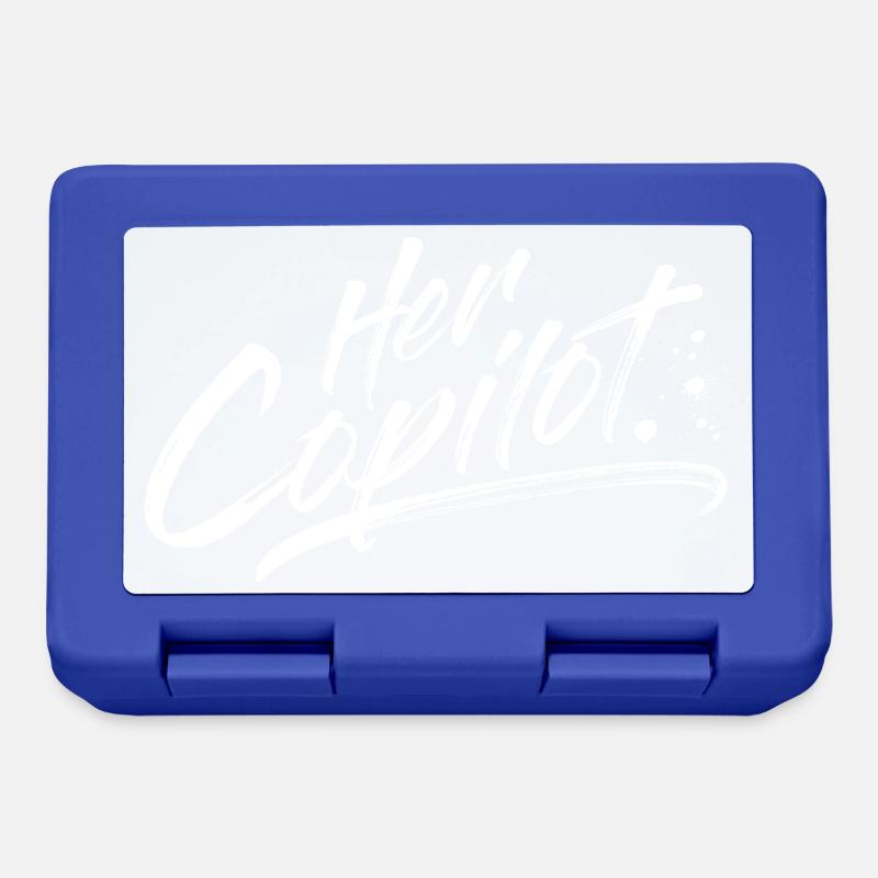 Her Copilot - Lunchbox - royal blue