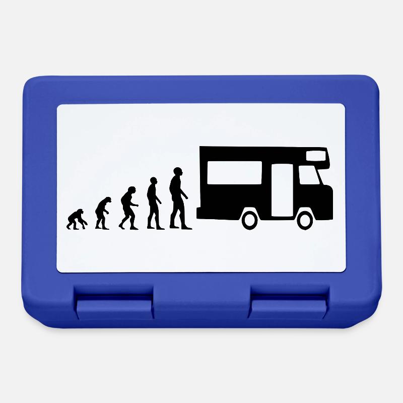 Camping-car Evolution - Boîte à goûter - bleu royal