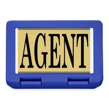agent - Lunchbox - royal blue - Front