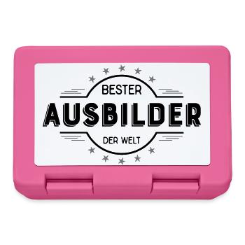 ausbilder - Brotdose - Pink - Vorne