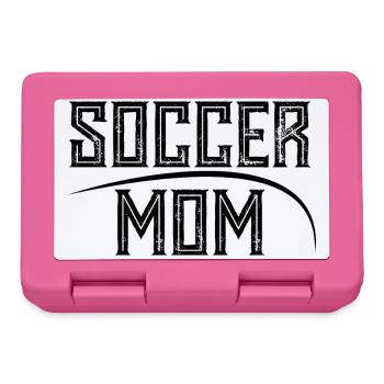 Soccer Mom - Lunchbox - pink - Front