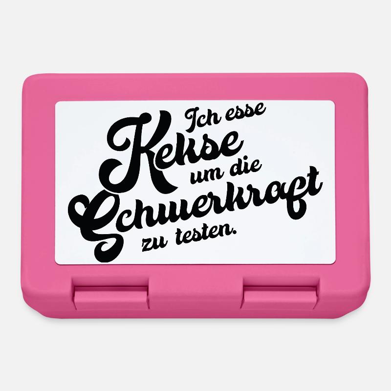 Biscuit Gravity Test - Lunchbox - pink
