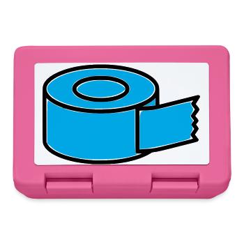 Tape Roll Comic - Boîte à goûter - rose - Devant
