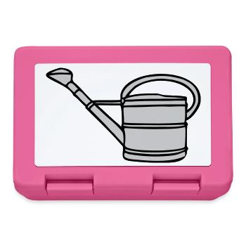 Giesskanne Metall, zweifarbig - Brotdose - Pink - Vorne