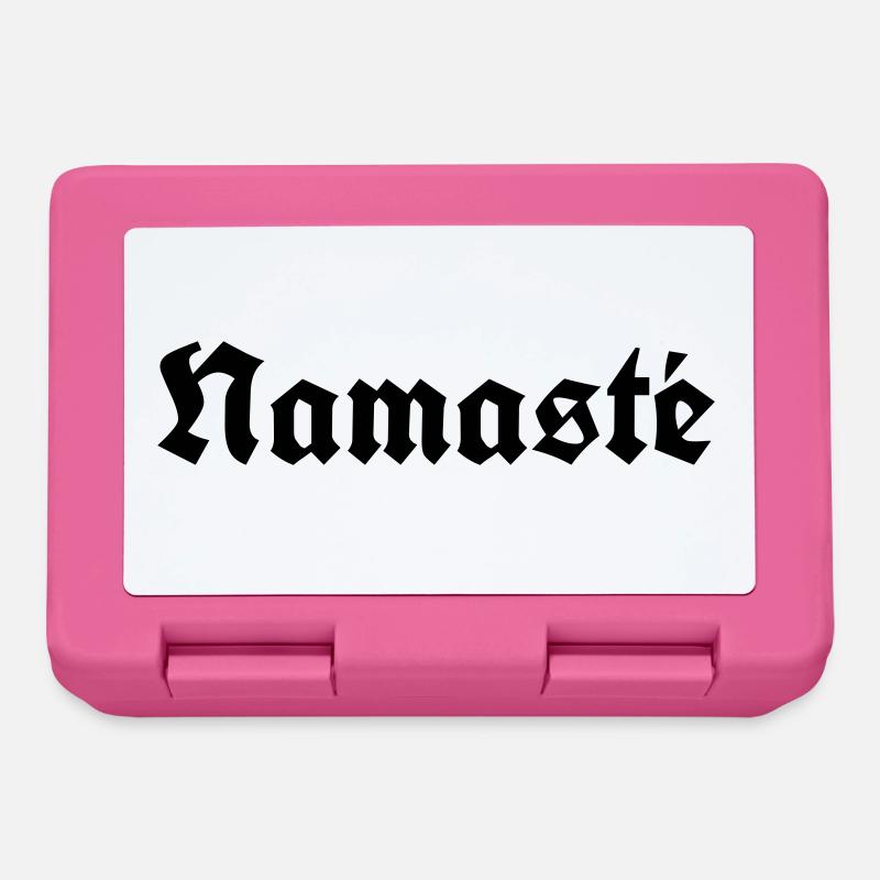 Namasté - Brotdose - Pink