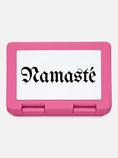 Namasté - Brotdose - Pink
