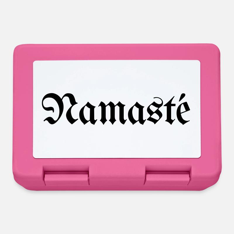 Namasté - Brotdose - Pink