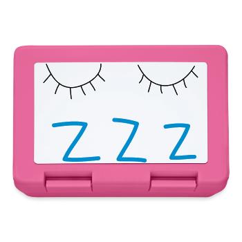 sleep - Lunchbox - pink - Front