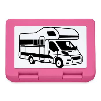wohnmobil - Boîte à goûter - rose - Devant