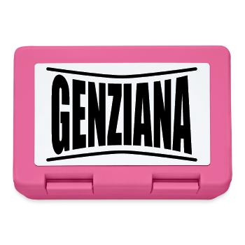 t-shirt Genziana t-shirt gift idea - Lunchbox - pink - Front