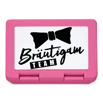 Groom Team - Lunchbox - pink - Front