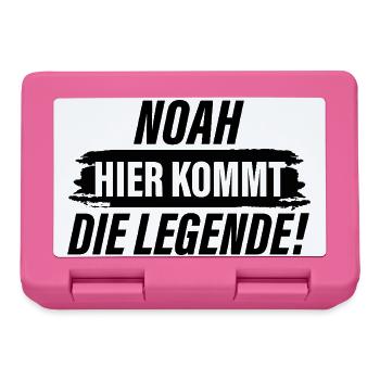 Noah - Here Comes the Legend - Lunchbox - pink - Front