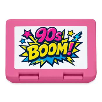90er Boom Comic Explosion - Brotdose - Pink - Vorne