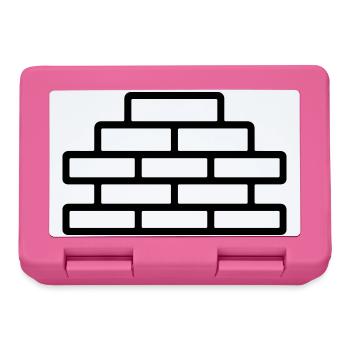 brick - Lunchbox - pink - Front
