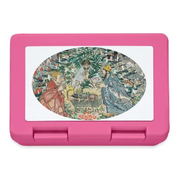 Christmas_Truce_1914_trench_art - Brotdose - Pink - Vorne