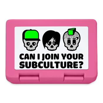 subculture - Brotdose - Pink - Vorne
