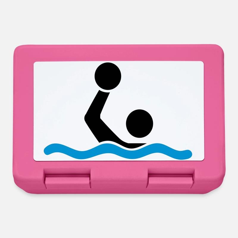 Wasserball - Brotdose - Pink