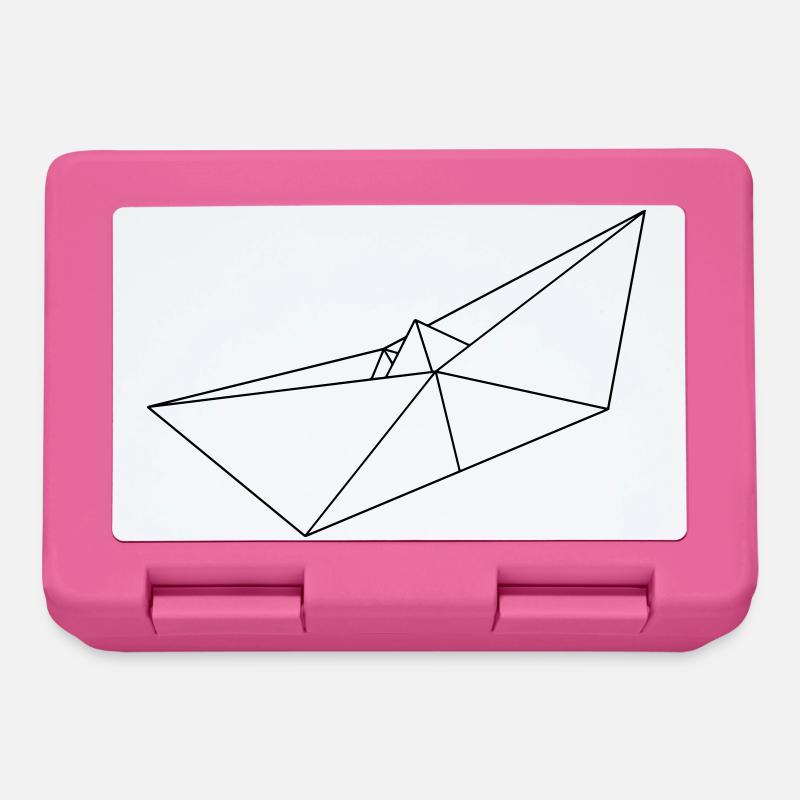 bateau - Boîte à goûter - rose