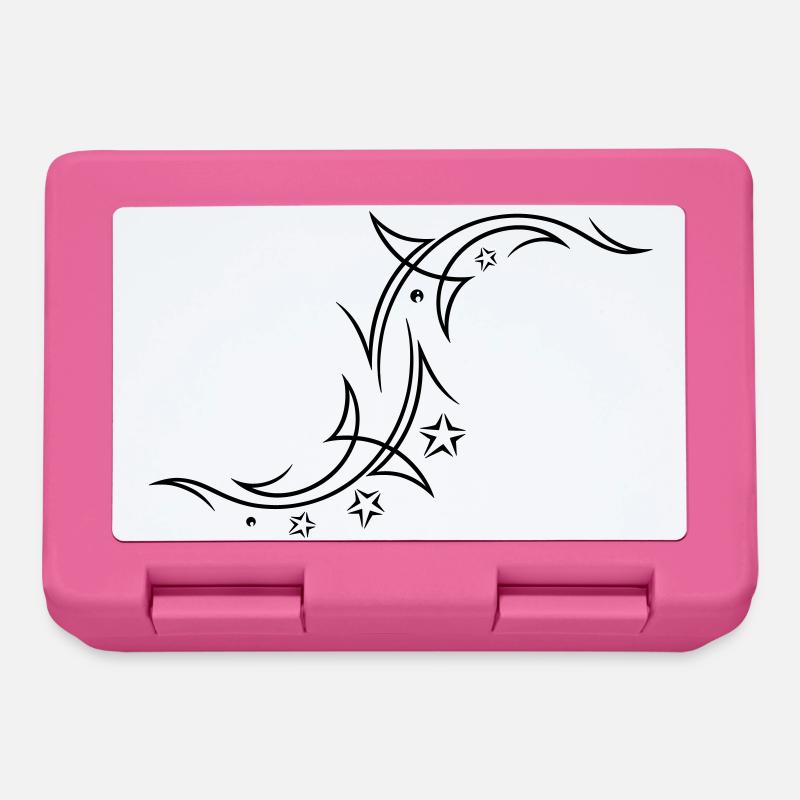 Tribal with stars - Lunchbox - pink