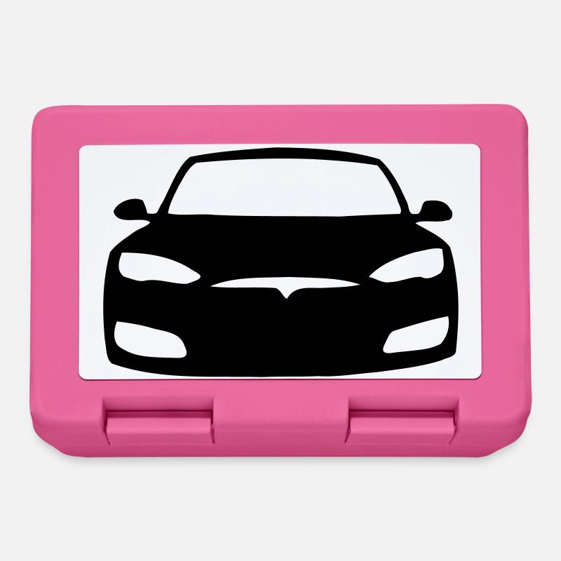Model S Symbol - Brotdose - Pink