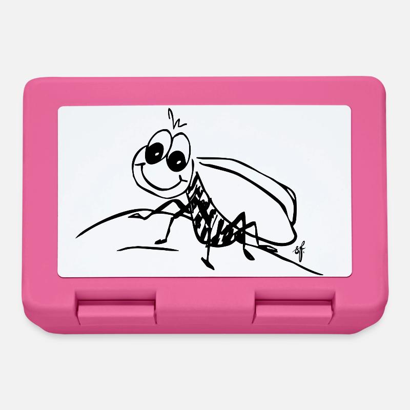 Bee. L’abeille timide « aime-moi » - Boîte à goûter - rose