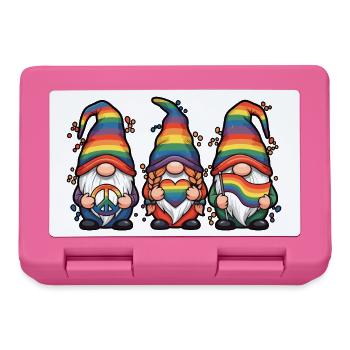 LGBTQ Pride Month - Liebe ist Liebe - Brotdose - Pink - Vorne