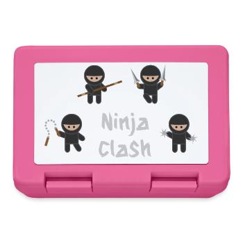 Ninja Fight Sport Training - Lunchbox - pink - Front