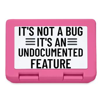 Lustiger Programmierer, Programmierer, Softwareentwickler - Brotdose - Pink - Vorne