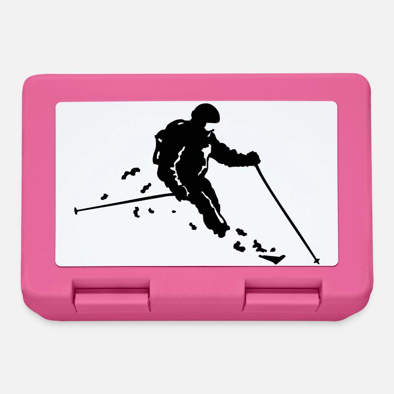 ski freeride - Boîte à goûter - rose