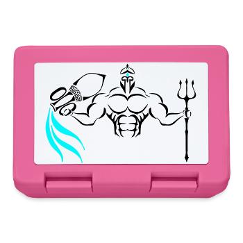 Alpha Aquarius Deluxe - Brotdose - Pink - Vorne