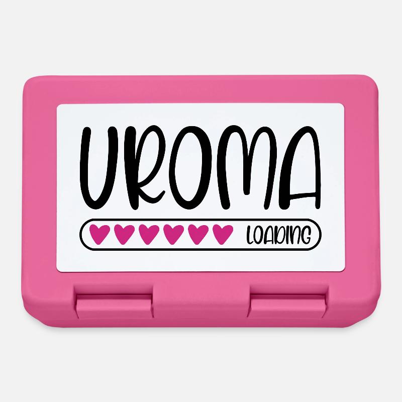 Uroma loading - Brotdose - Pink