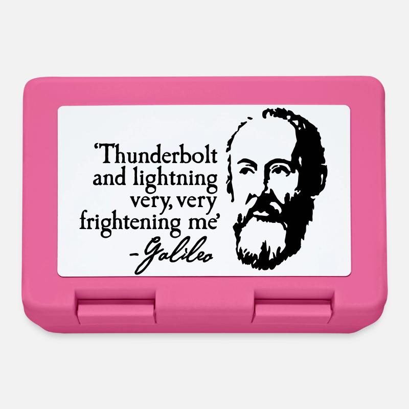 Galileo - Thunderbold and lightning very very... - Brotdose - Pink