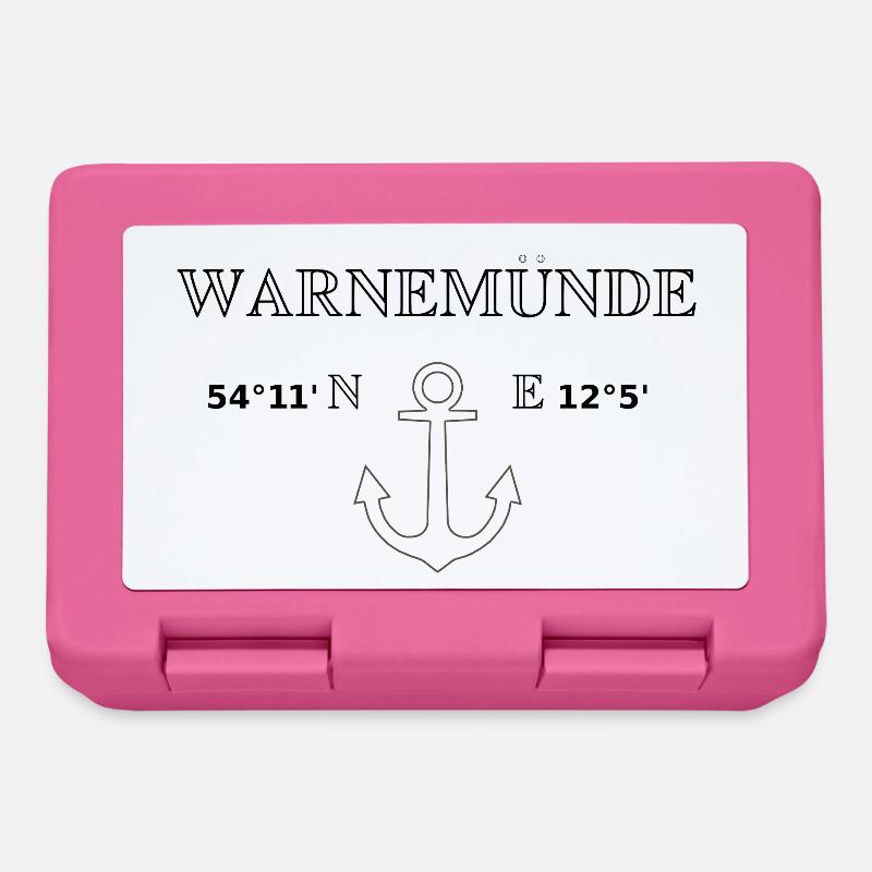 Warnemünde - Brotdose - Pink