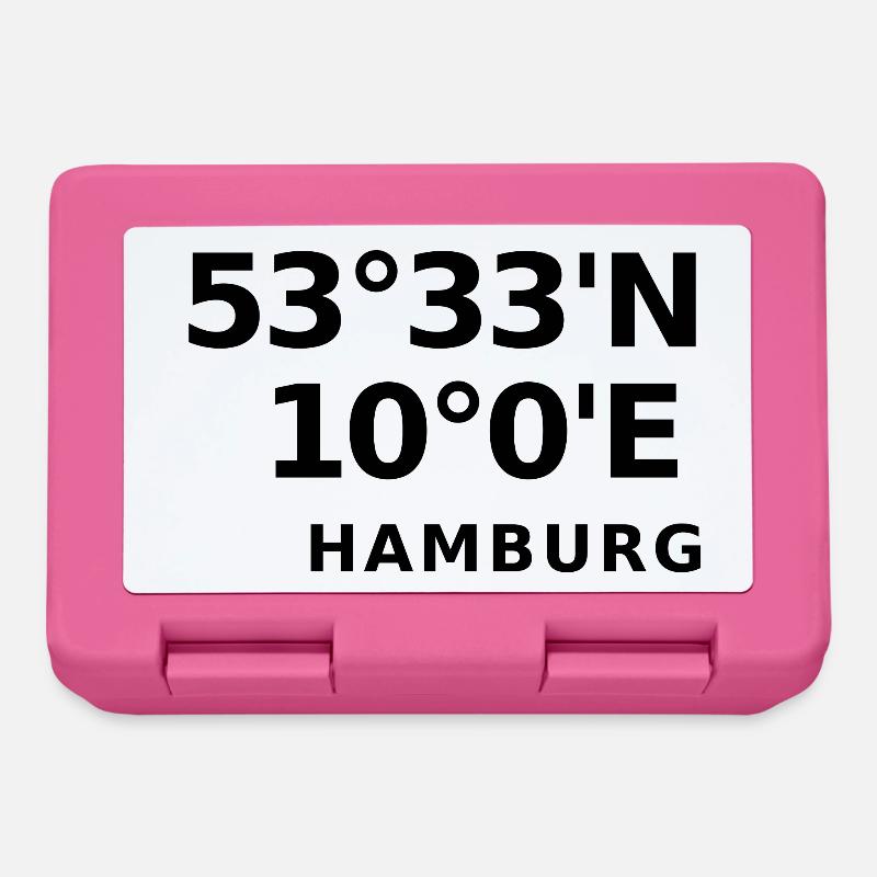 Hambourg - Boîte à goûter - rose