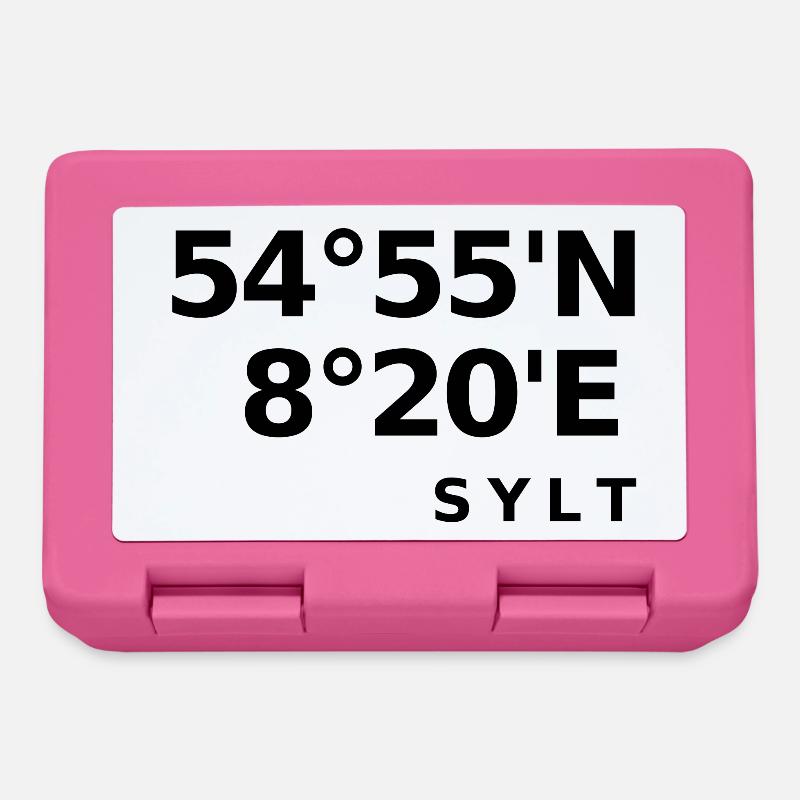 Sylt - Boîte à goûter - rose