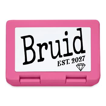 Niederländische Braut 2027 - Brotdose - Pink - Vorne