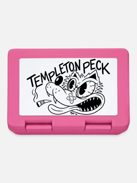Templeton Peck Cartoon Wolf - Brotdose - Pink