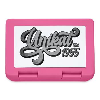 Unikat Est. 1955 - Brotdose - Pink - Vorne