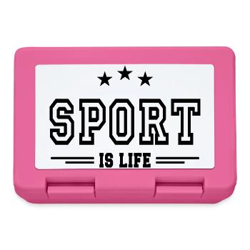 sport is life 2 - Lunchbox - pink - Front