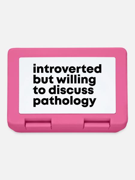 Pathologie Pathologie Pathologie - Brotdose - Pink