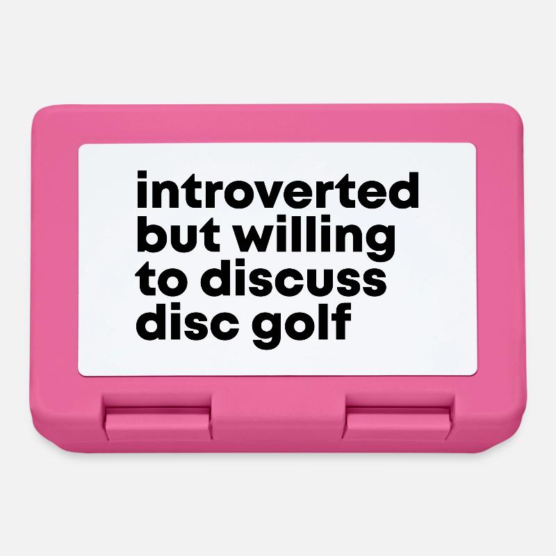 Discgolf - Brotdose - Pink