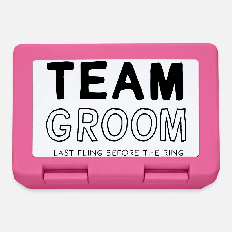 Équipe Groom - Boîte à goûter - rose
