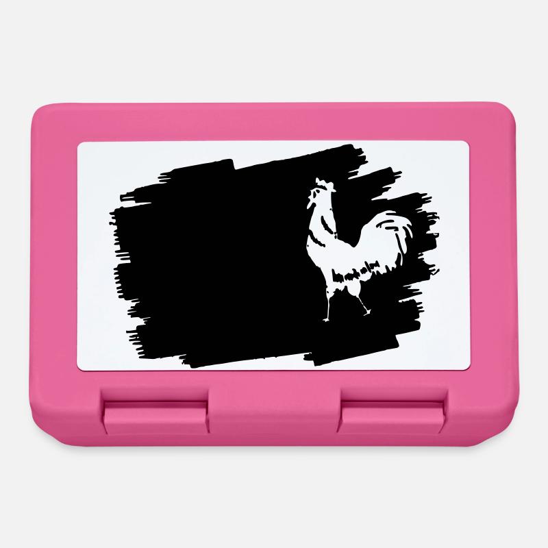 Midnight Glyphs Emblem - Lunchbox - pink
