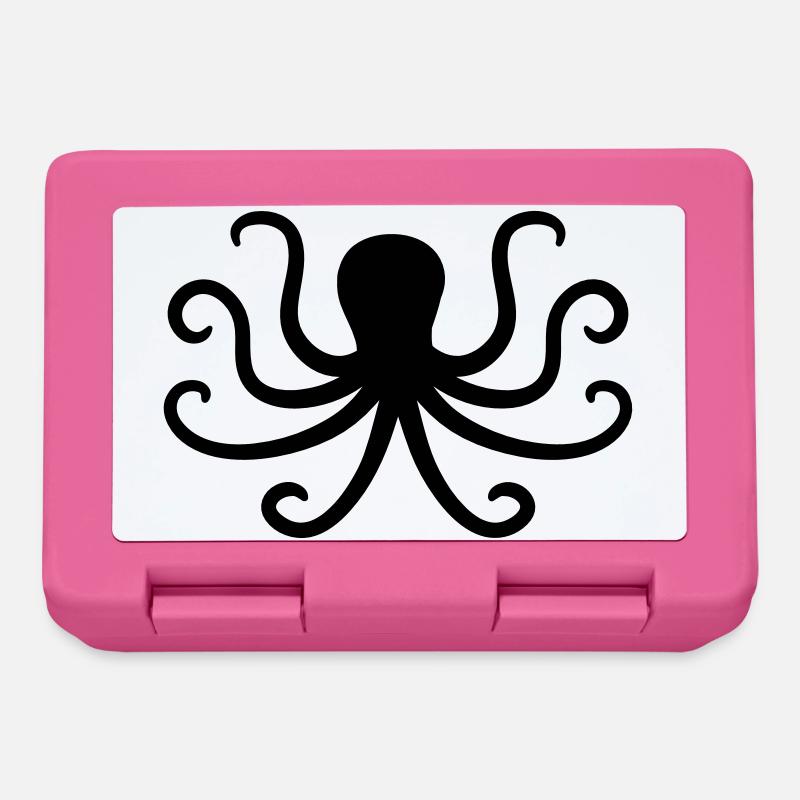 Kraken - Boîte à goûter - rose