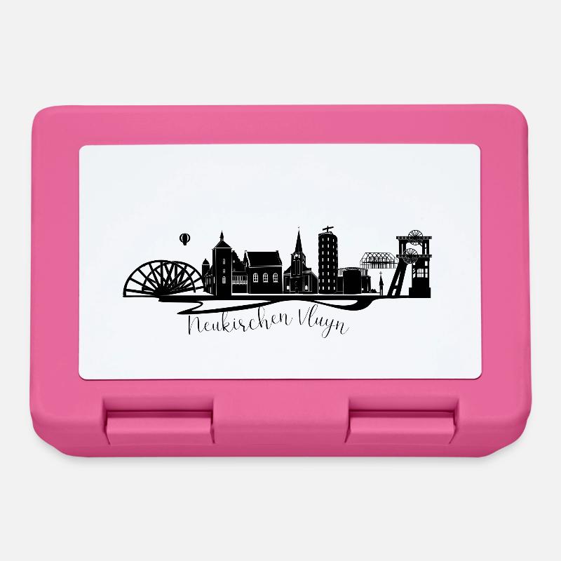 Stadtlandschaft . Neukirchen Vluyn  - Brotdose - Pink