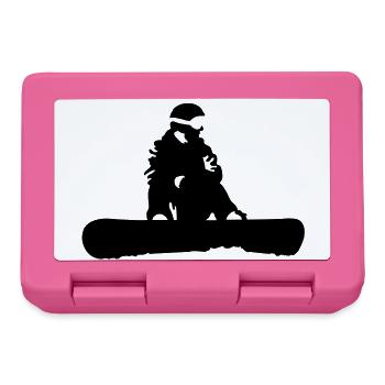 snowboard - Lunchbox - pink - Front