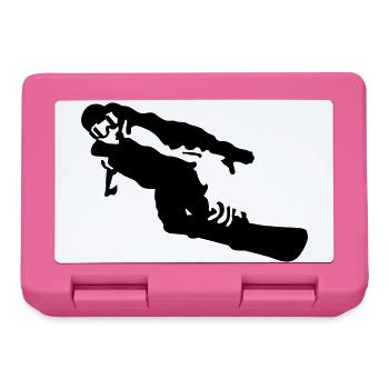 snowboarder - Lunchbox - pink - Front