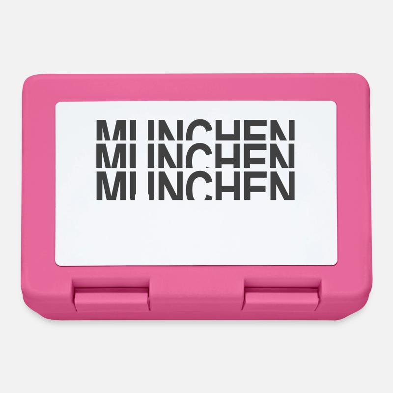 München - Brotdose - Pink